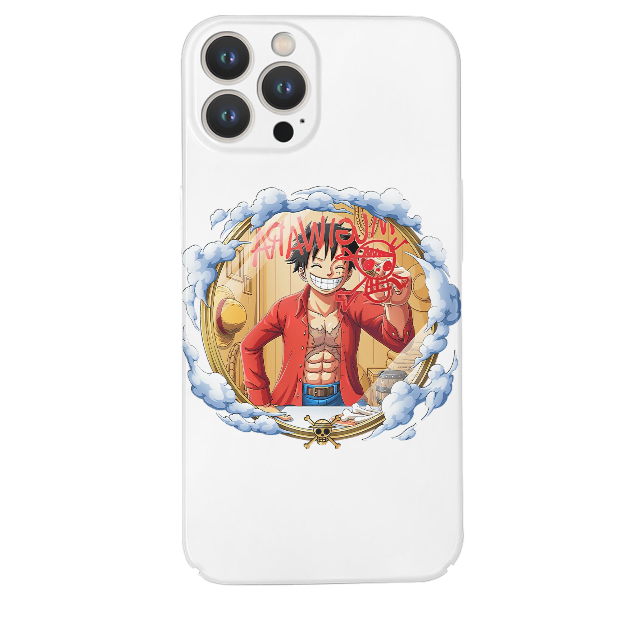 （画像用） ワンピース モンキー・D・ルフィ ONE PIECE Monkey D. Luffy 【iPhone 14シリーズ対応】ハードケース